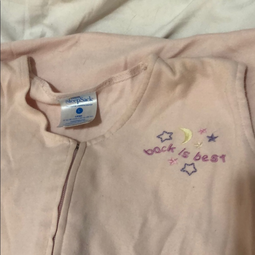 Pink Large Halo Sleep Sack